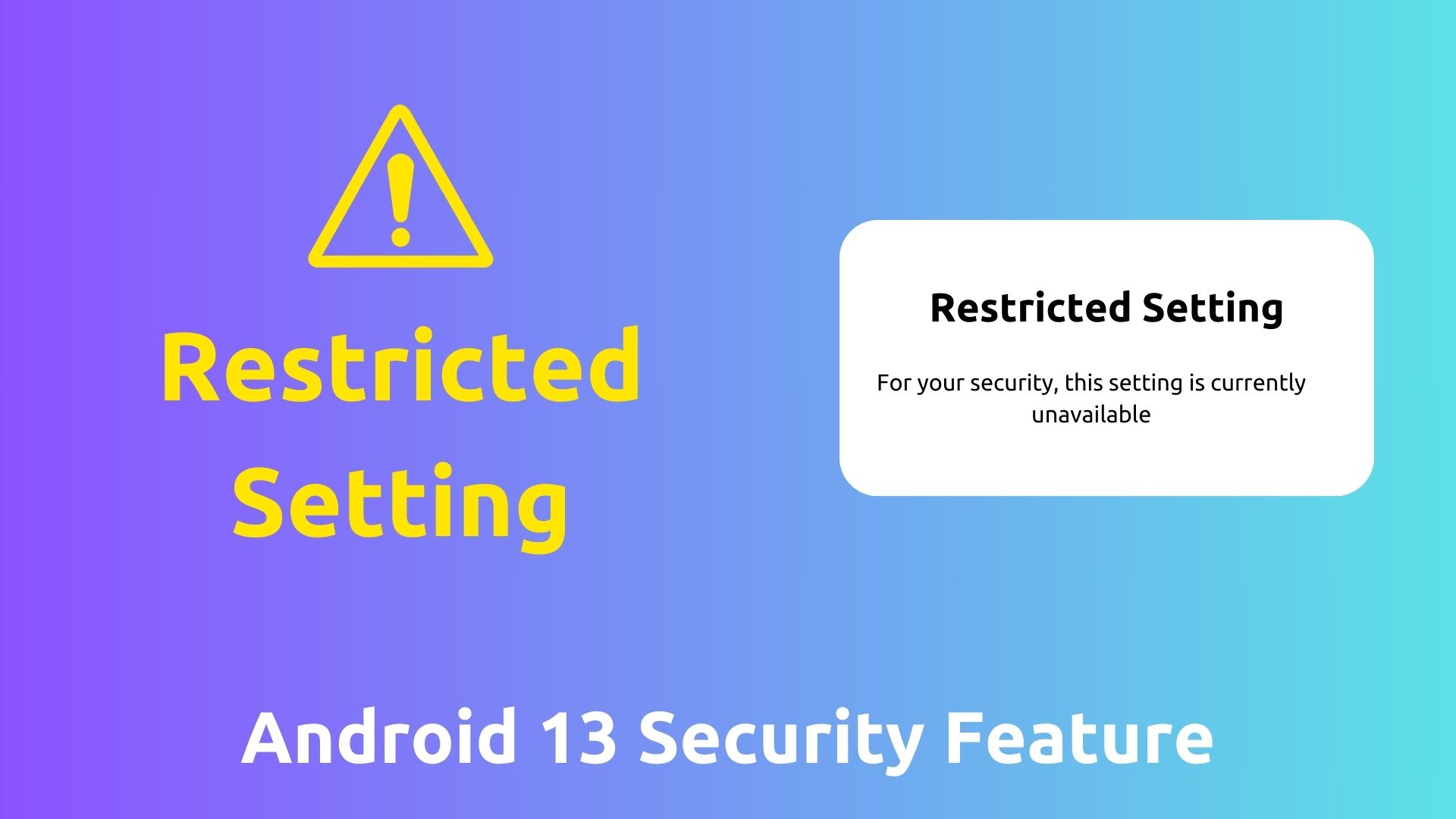 Android 13 Security